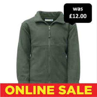 Plain Grey Fleece Large Adult